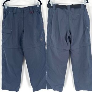 Mammut Men's 42K Convertible‎ Hiking Zip Off Pants Belted Cargo Sz 42
